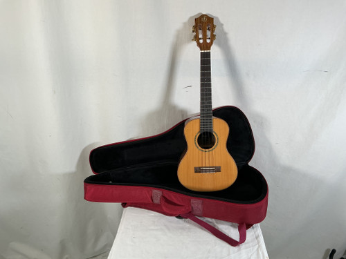 Vist Large View of Product Image Which is Used FLIGHT DIANA-TE UKE AS IS BRIDGE LIFT Ukulele Natural