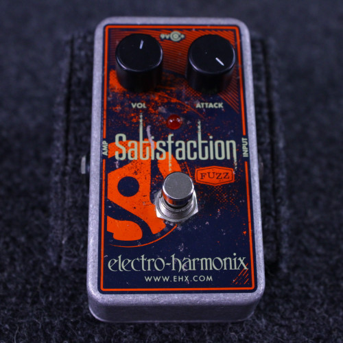 Vist Large View of Product Image Which is Used Electro Harmonix (E/H) SATISFACTION FUZZ PEDAL Fuzz Pedal