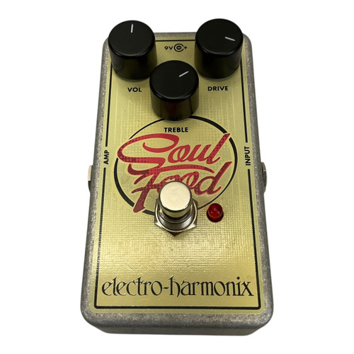 Vist Large View of Product Image Which is Used Electro Harmonix Soul Food Overdrive Pedal