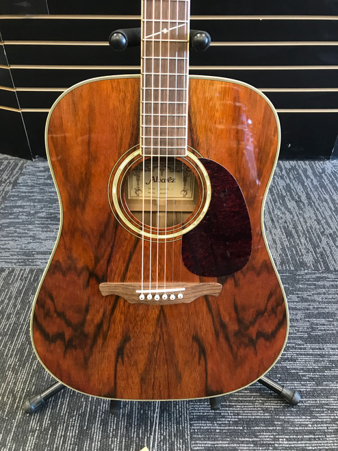 Vist Large View of Product Image Which is Used Alvarez AD60K Vintage Solid Top Acoustic Guitar Wood