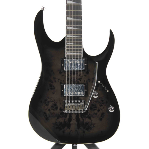 Vist Large View of Product Image Which is Used Ibanez GRG220PA1 BKB Super S Electric Guitar Black 6-String