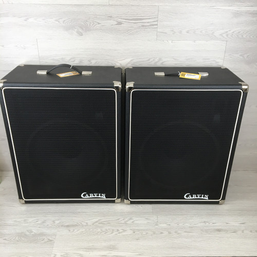 Vist Large View of Product Image Which is Used Carvin XC1200 PAIR Passive Full Range Speaker Cabinet