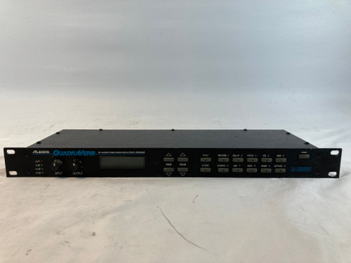 Vist Large View of Product Image Which is Used Alesis Quadraverb 20k Rackmount Reverb Unit
