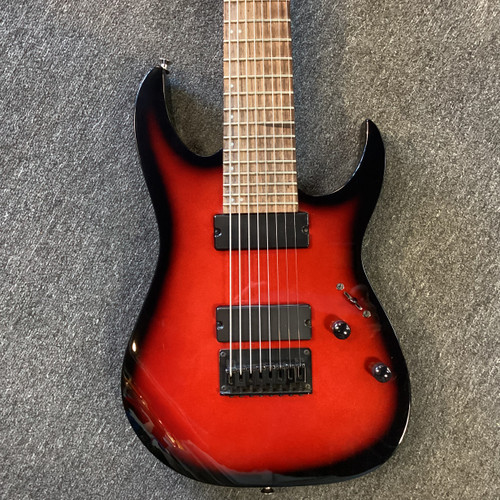 Vist Large View of Product Image Which is Used Ibanez RG8004 Electric Guitar Red 8-String