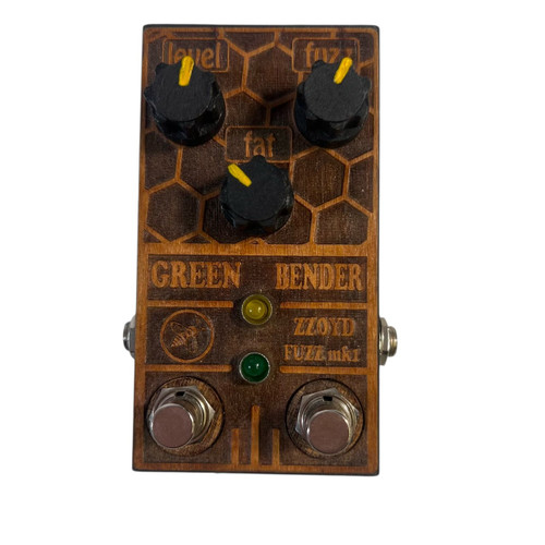 Vist Large View of Product Image Which is Used ZZOYD GREEN BENDER MK1 Fuzz Pedal
