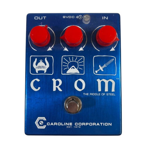 Vist Large View of Product Image Which is Used Caroline CROM RIDDLE OF STEEL Fuzz Pedal