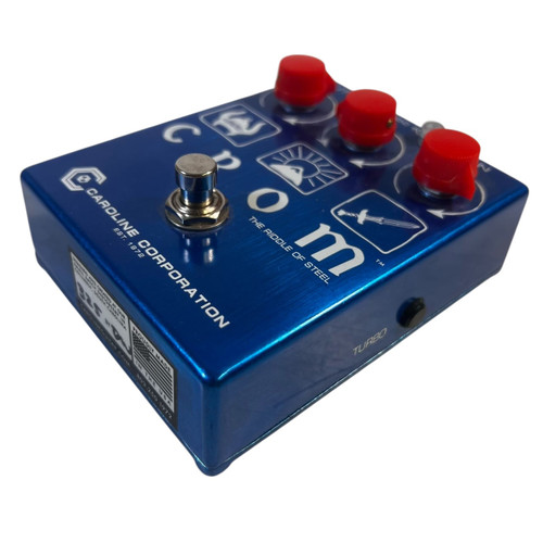 Vist Large View of Product Image Which is Used Caroline Crom “Riddle of Steel” Fuzz Pedal – Heavy, Gated & Aggressive Fuzz