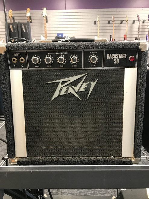 Vist Large View of Product Image Which is Used Peavey BACKSTAGE 30 1 x 10 Solid State Amplifier 1 x 10