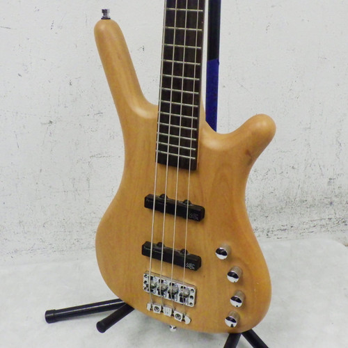 Vist Large View of Product Image Which is Used Warwick Corvette 5 String Bass Natural  