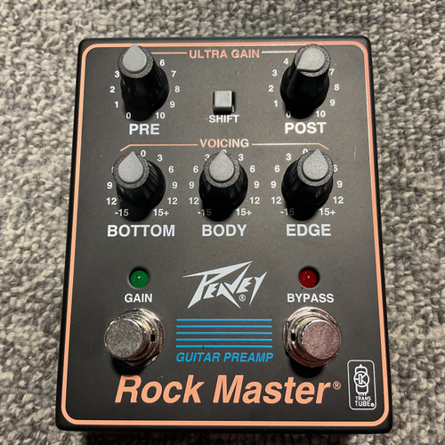Vist Large View of Product Image Which is Used PEAVEY ROCK MASTER GUITAR PREAMP Guitar Pedal