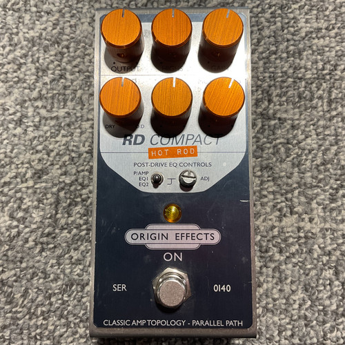 Vist Large View of Product Image Which is Used ORIGIN EFFECTS RD COMPACT HOT ROD Guitar Overdrive Pedal