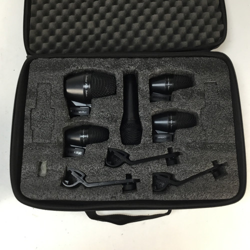 Vist Large View of Product Image Which is Used Shure PGADRUMKIT5 5 PIECE DRUM MIC KIT Dynamic Microphone