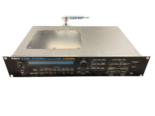 Vist Large View of Product Image Which is Used Roland ROLAND SUPER JV 1080 Vintage Rackmount Synthesizer Rackmount