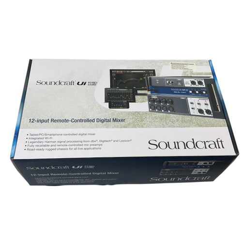 Vist Large View of Product Image Which is Used Soundcraft UI12 Rackmount Mixer