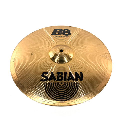 Vist Large View of Product Image Which is Used Sabian 16 B8 Thin Crash Cymbal 