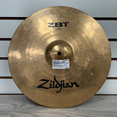Vist Large View of Product Image Which is Used - Zildjian 14IN ZBT CRASH - Crash Cymbal 14"