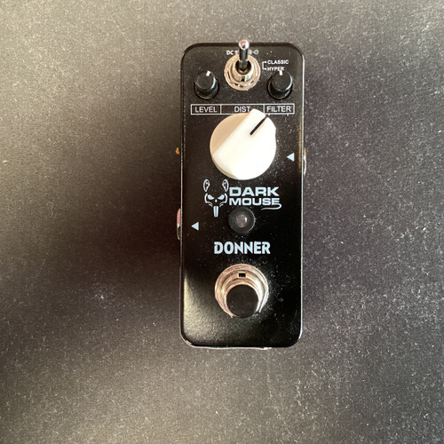 Vist Large View of Product Image Which is Used Donner DARK MOUSE Distortion Pedal
