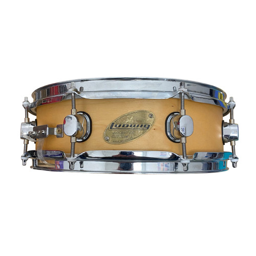 Vist Large View of Product Image Which is Used Ludwig ACCENT CS CUSTOM PICCOLO SNARE Wood Snare Drum 13"