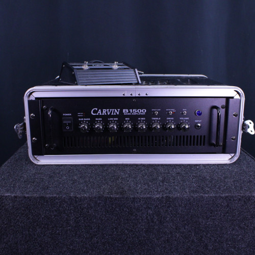 Vist Large View of Product Image Which is Used Carvin B1500 BASS AMP HEAD Rackmount Bass Amplifier Head