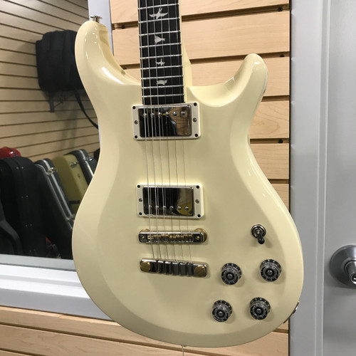 Vist Large View of Product Image Which is Used Paul Reed Smith - PRS S2 MCCARTY 594 THINLINE Double Cut Electric Guitar White 6-String