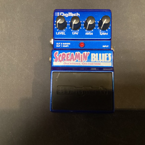 Vist Large View of Product Image Which is Used Digitech SCREAMIN BLUES Overdrive Pedal