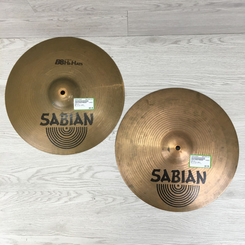 Vist Large View of Product Image Which is Used Sabian B8 14 HI HATS Hi Hat Cymbals 14"