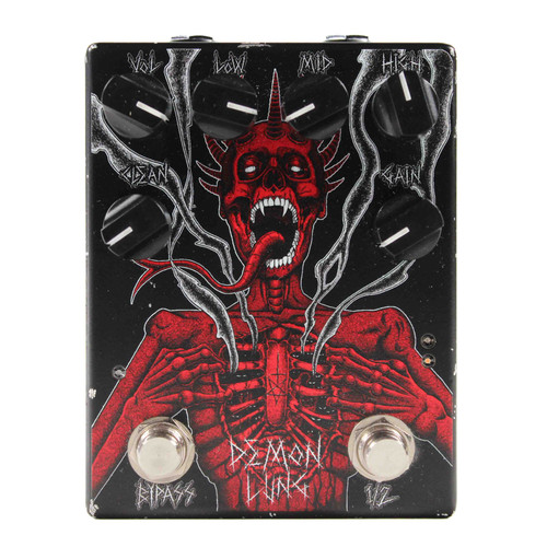 Vist Large View of Product Image Which is Used Abominable Electronics DEMON LUNG Fuzz Pedal