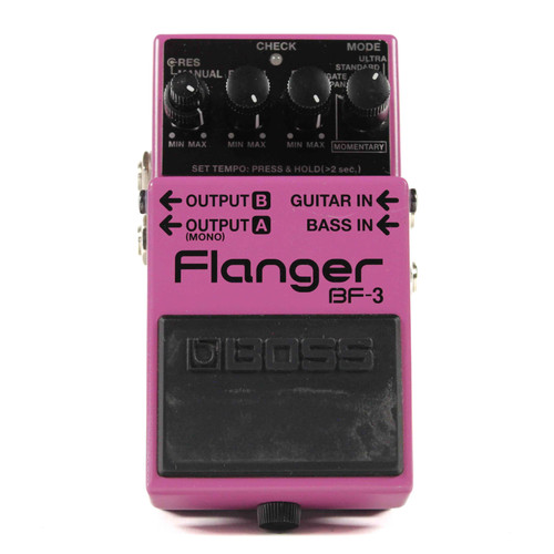 Vist Large View of Product Image Which is Used Boss BF-3 FLANGER Flanger Pedal