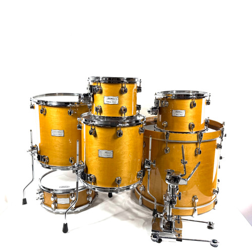 Vist Large View of Product Image Which is Used Mapex Saturn Series 6PC Drum Shell Kit Amber
