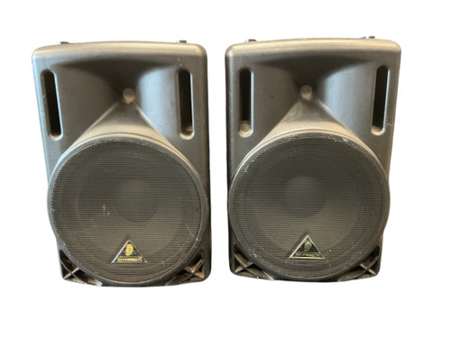 Vist Large View of Product Image Which is Used Behringer EUROLIVE B212A PAIR Powered Full Range Speaker Cabinet