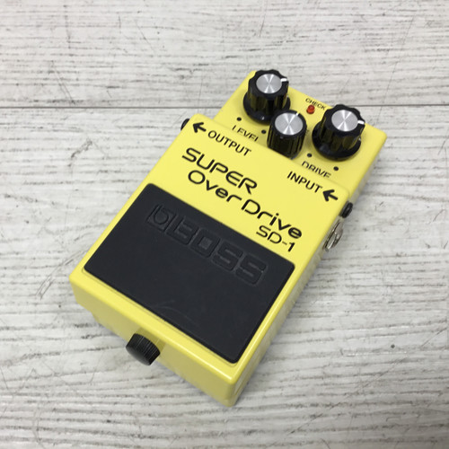 Vist Large View of Product Image Which is Used Boss SD-1 Super Overdrive Silver 2013 Pedal
