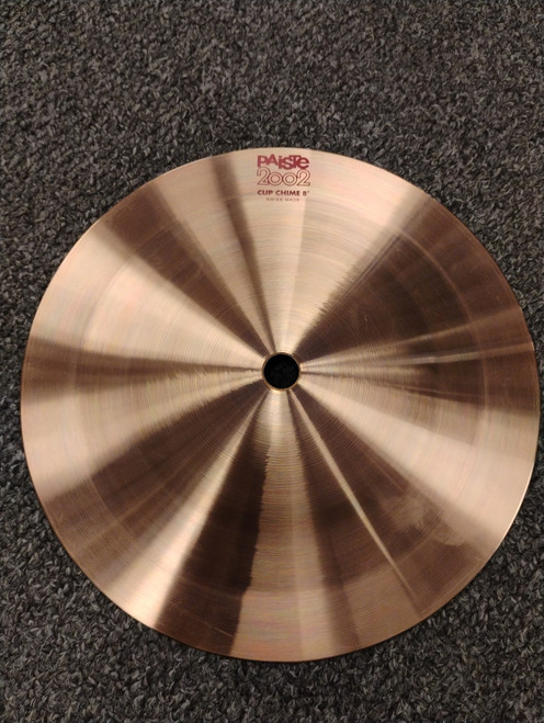 Vist Large View of Product Image Which is Used Paiste 8 INCH 2002 CUP CHIME Splash Cymbal Other