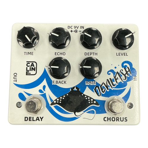 Vist Large View of Product Image Which is Used CaLine CALINE DEVILFISH DCP-03 Delay Pedal