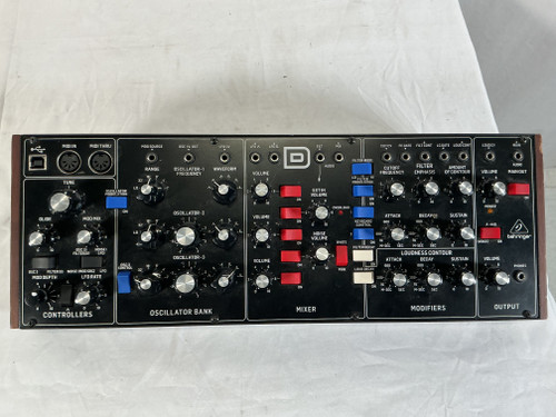 Vist Large View of Product Image Which is Used Behringer MODEL D Modular Synthesizer Rackmount