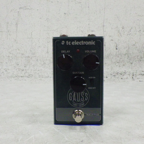 Vist Large View of Product Image Which is Used Tc Electronic Gauss Tape Echo Guitar Effects Pedal