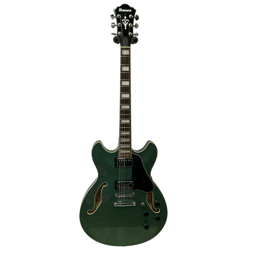 Vist Large View of Product Image Which is Used Ibanez AS73-OLM Semi-Hollow Electric Guitar Other 6-String
