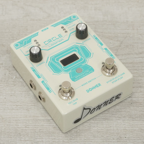 Vist Large View of Product Image Which is Used Donner Circle Looper Pedal