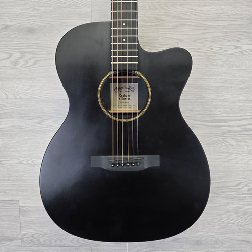 Vist Large View of Product Image Which is Used Martin Custom X Series 2016 MIM High-Pressure Laminate-Top Acoustic/Electric Black