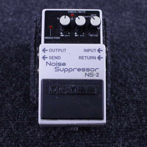 Vist Large View of Product Image Which is Used Boss NS-2 NOISE SUPPRESSOR Noise Reduction Pedal