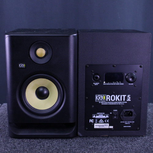 Vist Large View of Product Image Which is Used KRK ROKIT 5 G4 PAIR Powered Studio Monitor