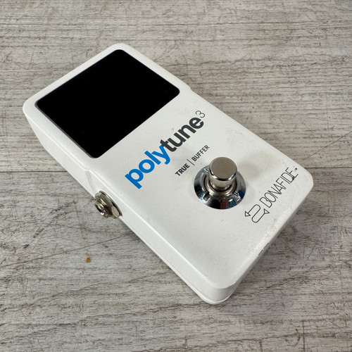 Vist Large View of Product Image Which is Used TC Electronic PolyTune 3 Polyphonic LED Guitar Tuner Pedal
