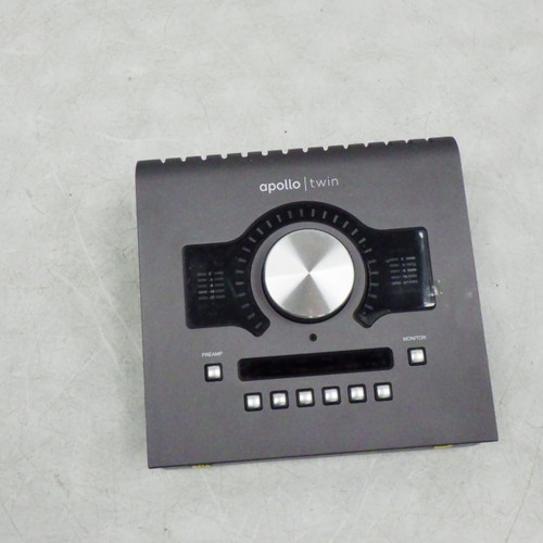 Vist Large View of Product Image Which is Used Universal Audio Apollo Twin Duo Core Thunderbolt Computer Interface 2 A/D Recording Inputs