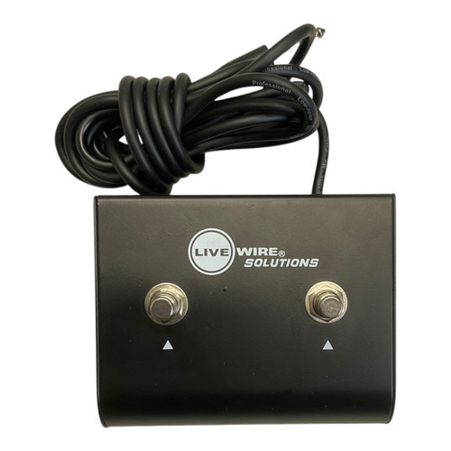 Vist Large View of Product Image Which is Used Live Wire Solutions 2 Button Footswitch Switch Pedal