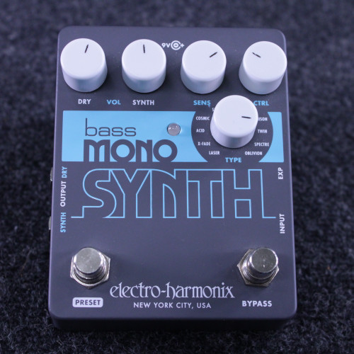 Vist Large View of Product Image Which is Used Electro Harmonix (E/H) BASS MONO SYNTH PEDAL Synthesizer Pedal