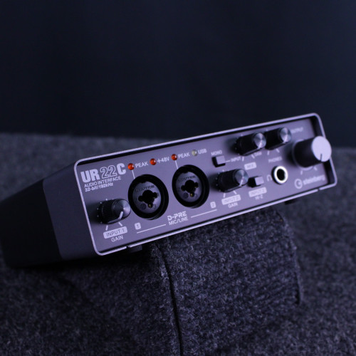 Vist Large View of Product Image Which is Used Steinberg UR22C USB-C INTERFACE Computer Interface 2 A/D Recording Inputs