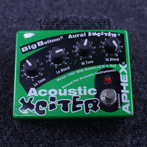 Vist Large View of Product Image Which is Used Aphex ACOUSTIC XCITER GUITAR PEDAL EQ Pedal