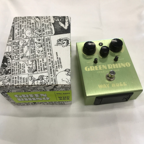 Vist Large View of Product Image Which is Used Way Huge GREEN RHINO Overdrive Pedal