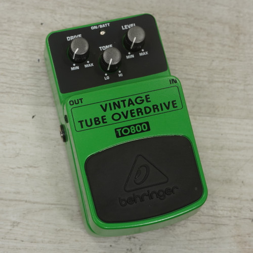 Vist Large View of Product Image Which is Used Behringer TO800 Tube Overdrive Pedal