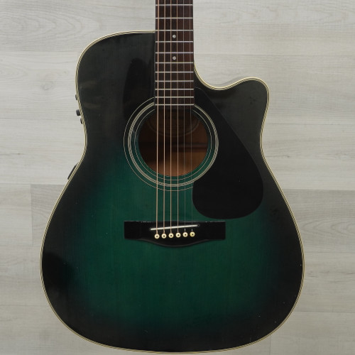 Vist Large View of Product Image Which is Used Yamaha FG-411C Laminate Top Acoustic Guitar Green