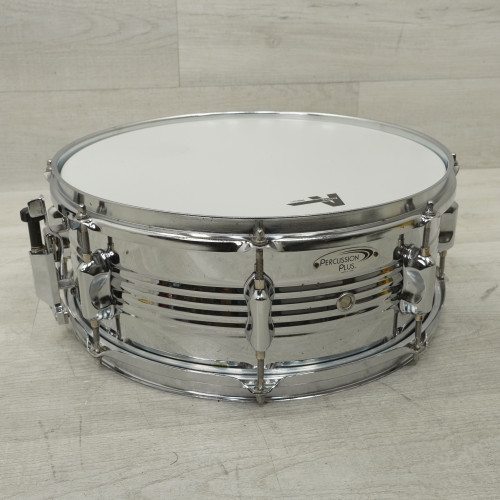 Vist Large View of Product Image Which is Used Percussion Plus 14x5.5 Steel Snare Drum